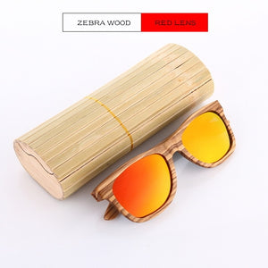 KITHDIA New 100% Real Zebra Wood Sunglasses