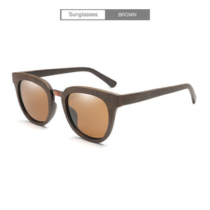 Vintage Acetate Wood Sunglasses