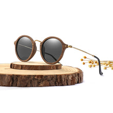 Load image into Gallery viewer, Women Men Polarized Sunglasses Wooden