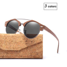 Load image into Gallery viewer, Brand Designer Men Semi-Rimless Wood