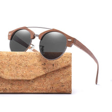 Load image into Gallery viewer, Brand Designer Men Semi-Rimless Wood