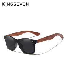 Load image into Gallery viewer, KINGSEVEN Bubinga Wooden Men&#39;s Sunglasses