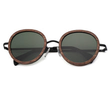 Load image into Gallery viewer, Round Wood Sunglasses Men Women